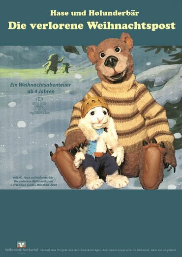 Hase & Holunderbär - die verlorene Weihnachtspost