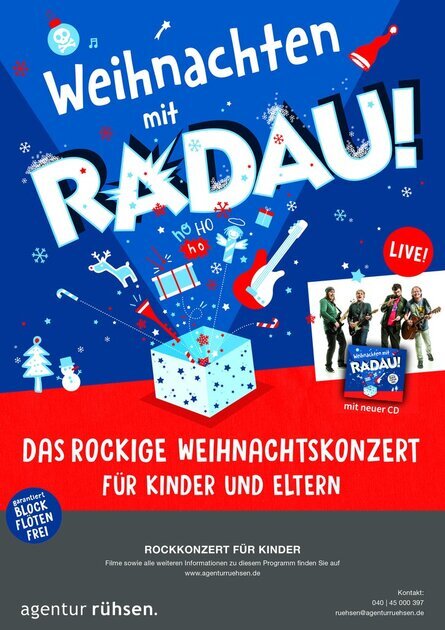 Weihnachten mit Radau!